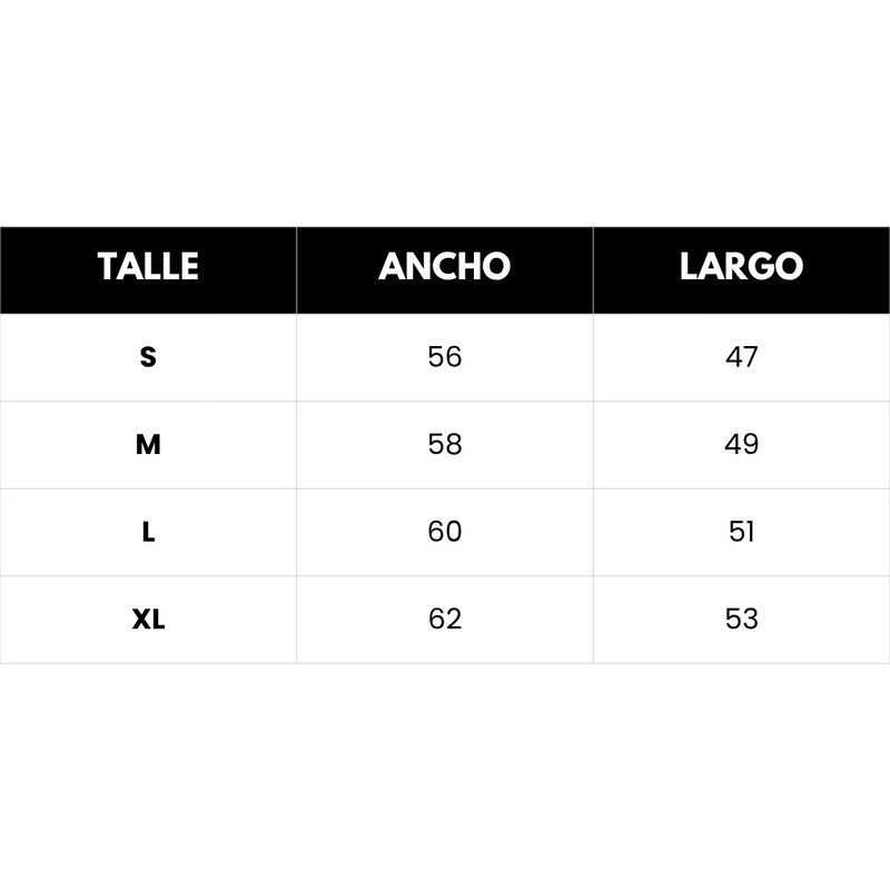 Guía de talles