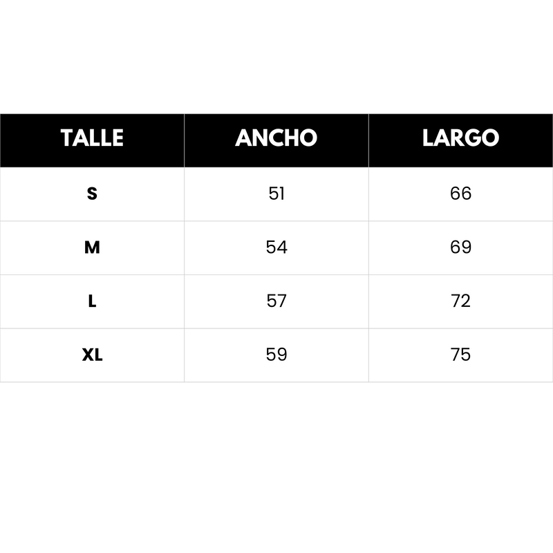 Guía de talles